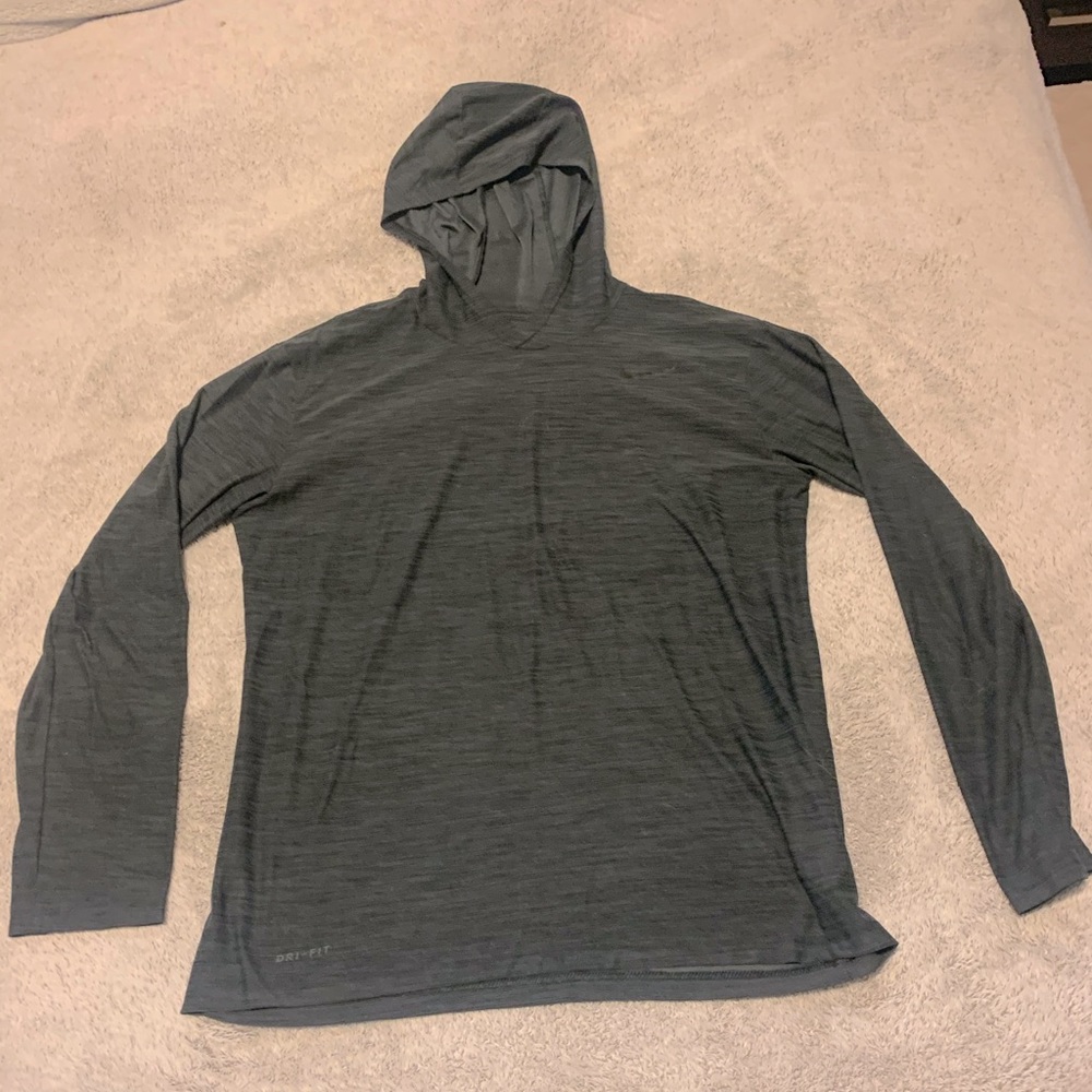 Nike Dri fit hoodie sz L